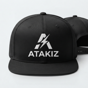 ATAKIZ Embroidered Snapback Cap